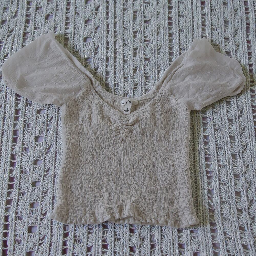 LOVETREE COTTAGE Y2K crop top size S